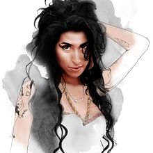 Amy Winehouse. Un proyecto de Ilustración tradicional de Martin Echeverria Correa - 12.07.2012