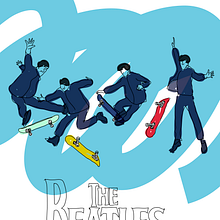 SkateBeatles. Projekt z dziedziny Trad, c i jna ilustracja użytkownika Pau Avila Otero - 14.07.2012