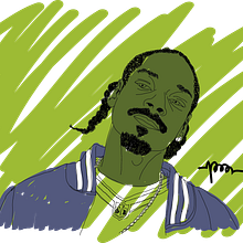 SnoopDog. Projekt z dziedziny Trad, c i jna ilustracja użytkownika Pau Avila Otero - 15.07.2012