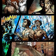 colorista de comic. Un projet de Illustration traditionnelle de Josefa Lopez Guerrero - 16.07.2012