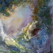 bosque de colorines, acrilico. Un projet de Illustration traditionnelle de Josefa Lopez Guerrero - 16.07.2012