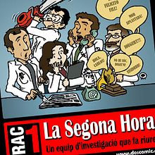 Poster La Segona Hora Ein Projekt aus dem Bereich Traditionelle Illustration von Dànius Dibuixant - Il·lustrador - comicaire - 18.07.2012