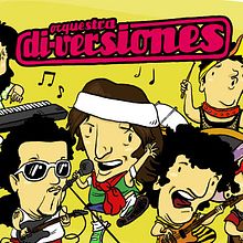 Caricatoona Orquestra Di-Versiones Ein Projekt aus dem Bereich Traditionelle Illustration von Dànius Dibuixant - Il·lustrador - comicaire - 19.07.2012