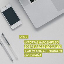 Informe sobre redes sociales y empleo en España. Design, and Motion Graphics project by Estudio Menta - 07.24.2012