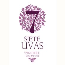 Siete Uvas Vinotel. Een project van  Ontwerp, UX / UI,  Reclame y Traditionele illustratie van Carla Varela Peláez - 25.07.2012