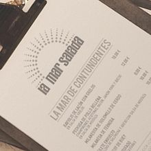 La Mar Salada Restaurante. Un projet de Design , UX / UI, Publicité et Illustration traditionnelle de Carla Varela Peláez - 25.07.2012