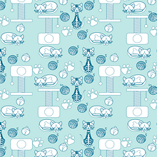 Pattern2. Design, and Traditional illustration project by Irene Martos Gomez - 07.26.2012