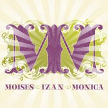 ENLACE MOISÉS Y MONICA | invitacion. Design, Traditional illustration, and Advertising project by alejandro escrich - 07.27.2012
