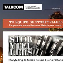 Web Talkcom. Programming, Advertising, and Design project by Gemma Piña - 07.27.2012