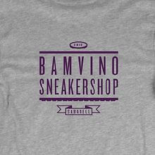 Bamvino Sneaker Shop Shirts. Un proyecto de Diseño, Ilustración tradicional y Publicidad de covabunga - 31.07.2012