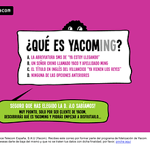 Yacoming. Design, UX / UI, and Advertising project by José Ignacio Forteza Ramos - 07.31.2012