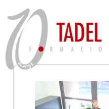 Propuesta Re-diseño Web Tadel Formació. Programming, and Design project by Gemma Piña - 08.02.2012