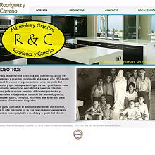 marmolesrodriguezycarreño.eu. Design, Programming & IT project by Javier Sánchez - 08.02.2012