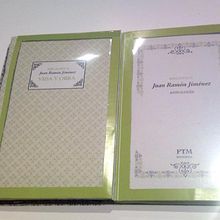 Colección "Biblioteca Juan Ramón Jiménez". Un proyecto de Diseño de Flores Taboada - 04.08.2012