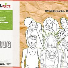 Diseño Interface Motivarte. Un proyecto de Diseño e Ilustración tradicional de Flores Taboada - 04.08.2012