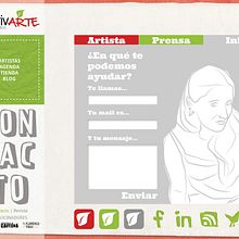 Diseño Interface Motivarte. Un proyecto de Diseño e Ilustración tradicional de Flores Taboada - 04.08.2012