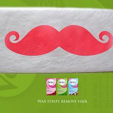 Veet bandas depilatorias facial. Traditional illustration, and Advertising project by pandorco - 08.05.2012
