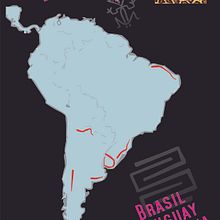 Mapa de Yaguare. Un proyecto de Diseño de Daniel López - 07.08.2012