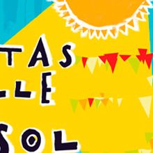 Cartel Fiesta Calle del Sol. Design, and Traditional illustration project by Mariola Moreno López - 08.08.2012