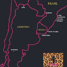 Mapa Destinos . Un proyecto de Diseño de Daniel López - 08.08.2012