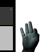 Krakatoa_Hand. 3D project by Alejandro Landero Fernández - 08.12.2012