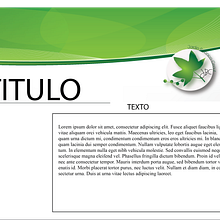 Plantilla PowerPoint. Un progetto di  di Izabelle Miranda - 13.08.2012