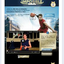 Canasta Imposible de Gillette. Programming, and Advertising project by Javier Fernández Molina - 08.15.2012