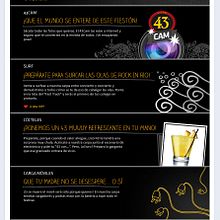 Licor 43: Rock in Rio. Programming, and Advertising project by Javier Fernández Molina - 08.15.2012