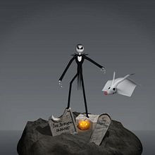 Jack Skellington. Un proyecto de 3D de Estela Villa - 16.08.2012