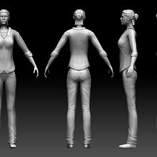 Elena Fisher. Un proyecto de Diseño y 3D de Estela Villa - 17.08.2012