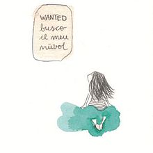 WANTED Looking for my cloud. Design, Traditional illustration, and Advertising project by Laia Jou - 08.17.2012