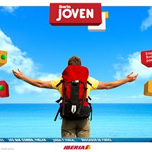 IBERIA Joven Microsite. Advertising project by Irenépolis - 08.30.2012
