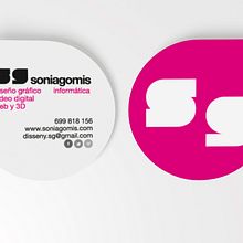 Identidad corporativa soniagomis. Een project van  Ontwerp van Sonia Gomis - 22.08.2012