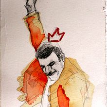 Time Machine. Traditional illustration, and Music project by Cris Latorre - 08.29.2012