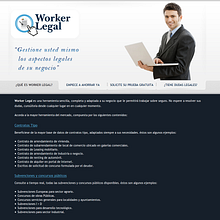 Worker Legal. Design, Programming, and Advertising project by Javier Fernández Molina - 09.01.2012