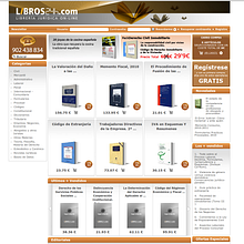 Libros 24h. Design, Programming, and Advertising project by Javier Fernández Molina - 09.01.2012