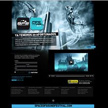 Space Of Sound Festival Madrid. Programming, and Advertising project by Javier Fernández Molina - 09.01.2012