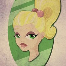 blondie. Een project van  Ontwerp y Traditionele illustratie van Alizia Vence - 16.09.2012