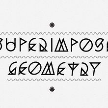 Superimpose typo. Design, and Traditional illustration project by Sonia Castillo - 09.19.2012