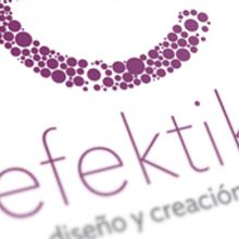 Identidad Corporativa Efektika. Design, Motion Graphics, Ilustração tradicional, 3D, e Publicidade projeto de Juan Luis Valle de la Rúa - 20.09.2012