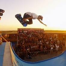 Monegros Skate Contest 2012. Projekt z dziedziny Design,  Motion graphics i Kino, film i telewizja użytkownika Pau Avila Otero - 23.09.2012