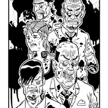 Zombis. Un proyecto de Ilustración tradicional de Sergio Covelo Moreira - 25.09.2012