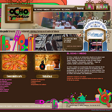 El Ocho y Medio. Design, and UX / UI project by Fco. Javier Laveda Peris - 09.26.2012