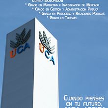 Gráfica - Oferta educativa Facultad de Ciencias Sociales y de la Comunicación - Universidad de Cádiz. Design, Photograph, and Advertising project by Ana Victoria Sánchez Moreno - 09.27.2012