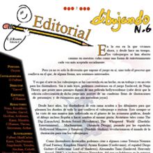 Maquetación Dibujando.net. Un proyecto de Diseño editorial y Diseño gráfico de Isabel Roux - 12.02.2012