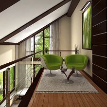 Interior. Design, and 3D project by Alejandro Creo - 10.06.2012