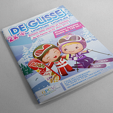Diptico La Glisse Ein Projekt aus dem Bereich Design, Traditionelle Illustration und Werbung von Víctor Rodrigo Ruiz - 08.10.2012