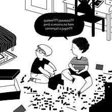 Lego #JuguetesReunidos. Traditional illustration project by paulapé - 10.09.2012
