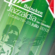 Heineken Jazzaldia Donostia - San Sebastian 2010 ". Un proyecto de Diseño e Ilustración tradicional de Mikel Urtasun Osacar - 10.10.2012