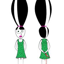 Dos caras. Un proyecto de Ilustración tradicional de Alba Domínguez Escudero - 12.10.2012